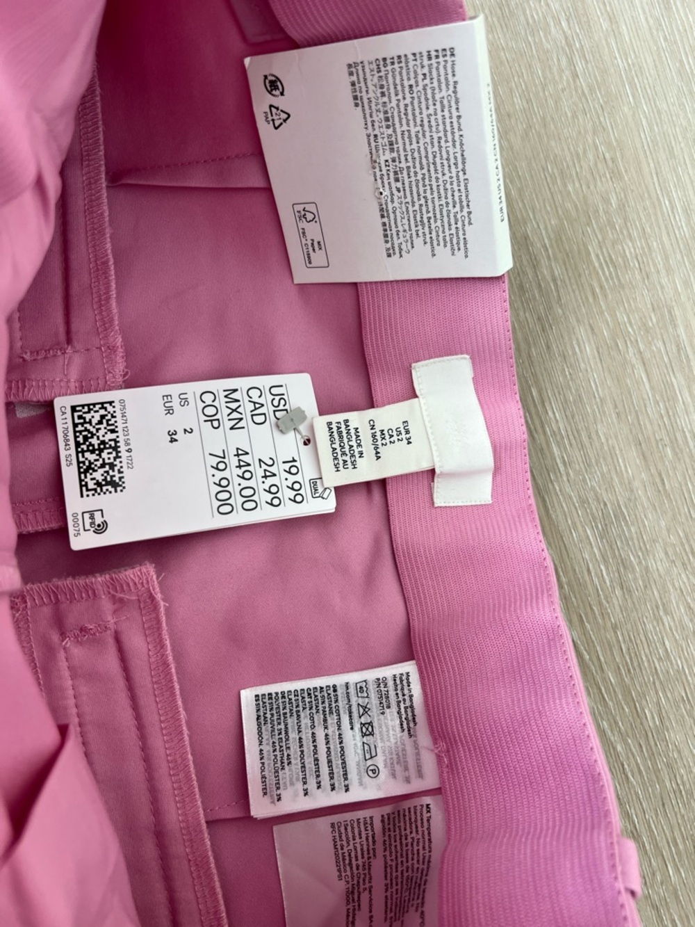 H&M Pink Slacks - Picture 4 of 7